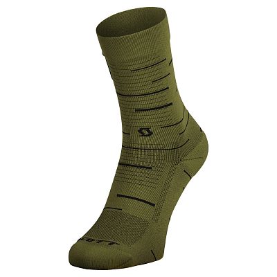 Превью  Носки велосипедные SCOTT Speed Crew Fir Green/Black